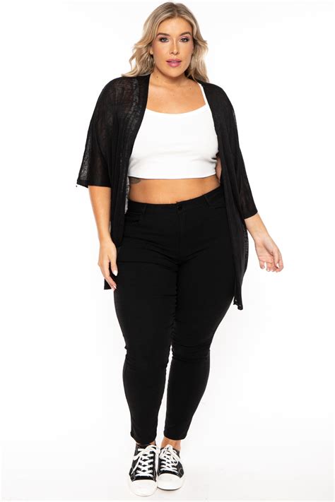 Curvy Sense Trendy Plus Size Sweaters And Cardigans