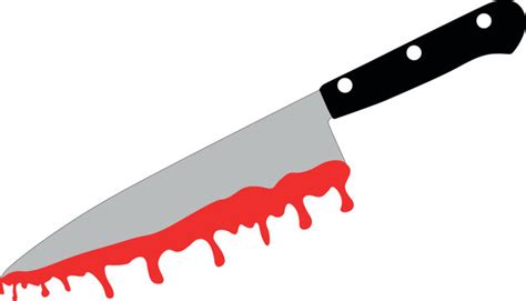 Knife With Blood Clipart Png