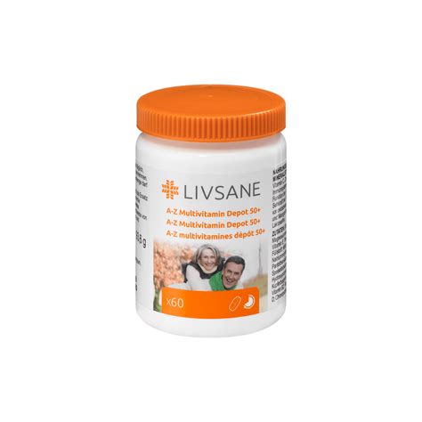 Livsane A Z Multivitaminai Tablet S N Benu V