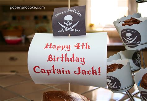 Piece of Cake: Pirate Birthday Party {part two}