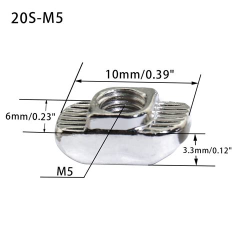 Kootans Pack Series M Thread T Hammer Nuts Fastener Nut