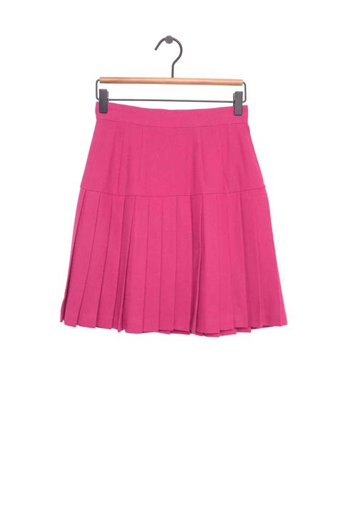 1990s Pleated Mini Skirt Gem