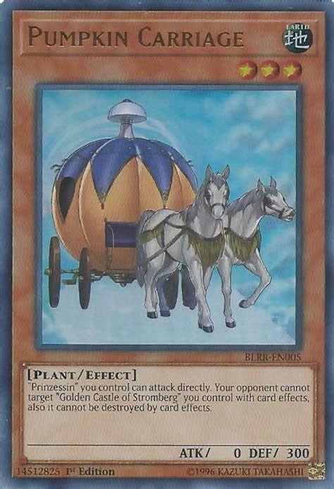 Pumpkin Carriage Battles Of Legend Relentless Revenge YuGiOh