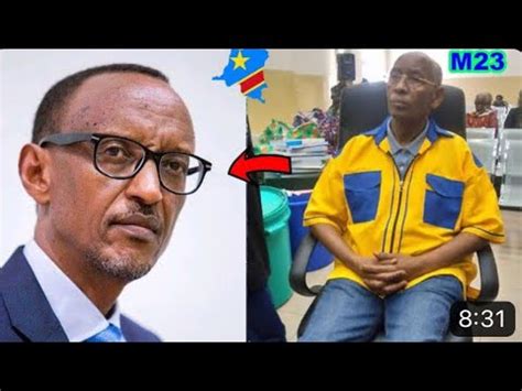 Congo Yashinje Mwangachuchu Gukorana Na H E Paul Kagame Nyuma Yo