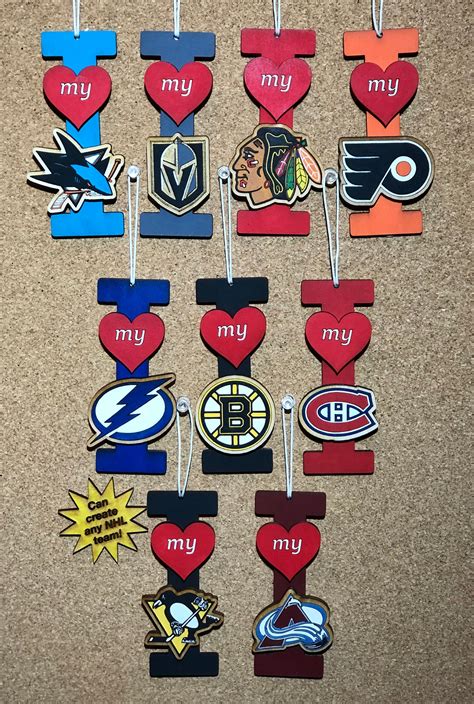 Nhl Hockey Logo Hockey Fan Ts Nhl Hockey Art Decor Etsy