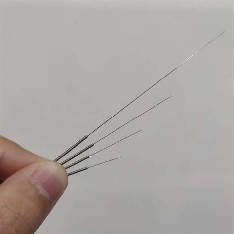 how big are acupuncture needles? -Hazel Andrews