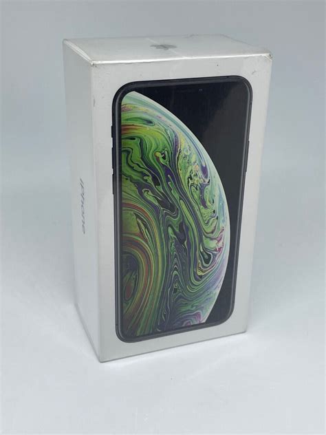 Apple Iphone Xs Max 512gb Space Grey A2101 Factory Unlocked New Sealed U K Model 689518376366 Ebay