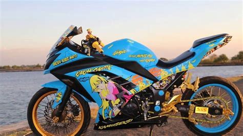 Modifikasi Motor Ninja 4 Tak Terbaru Di 2020 Motor Ninja Motor Sport