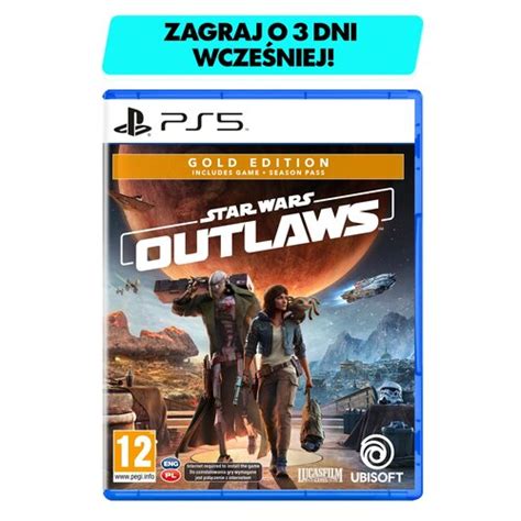 Star Wars Outlaws Gold Edition Gra Ps Niskie Ceny I Opinie W