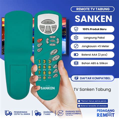 Jual Remot Remote Tv Sanken Tabung Gren Shopee Indonesia