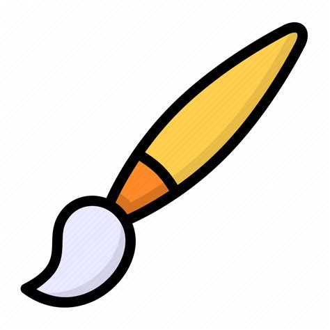 Art Brush Draw Drawing Paint Paintbrush Painting Icon Download