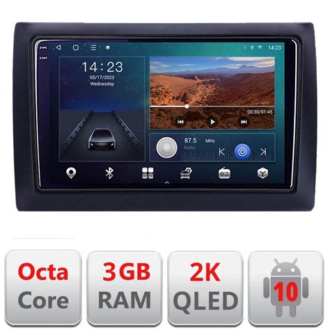 Navigatie Dedicata Fiat Stilo B STILO Android Ecran 2K QLED Octa Core 3