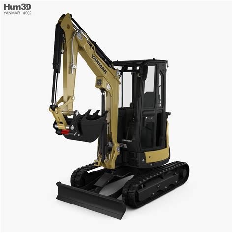 Yanmar Vio27 6 Excavator 2017 3d Model Vehicles On Hum3d