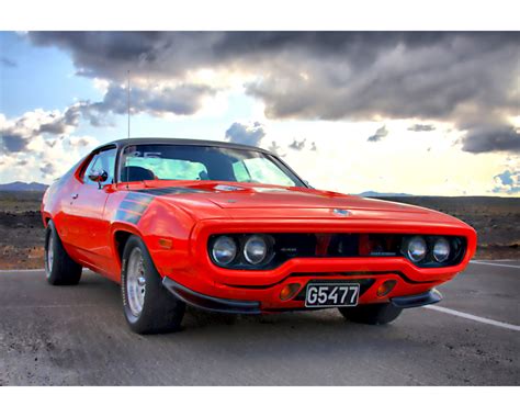 1972 Plymouth Road Runner Classic Muscle Car Photo Digital Download Etsy