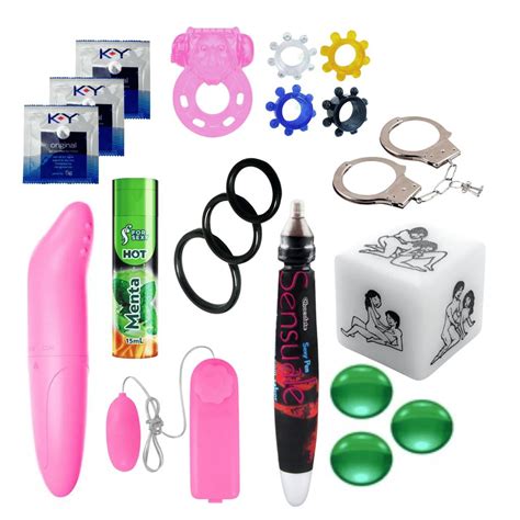 Kit Sex Shop Erotico Itens Produtos Adultos Revenda Vibrador