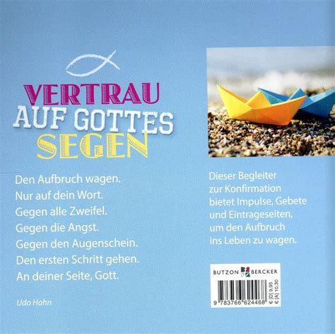 Vertrau Auf Gottes Segen Zur Konfirmation Rp0017 Kaufen