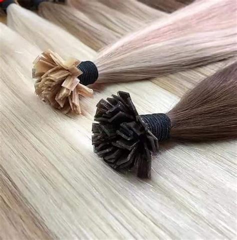 Wholesale Human Remy Pre Bonded Thick End Italy Keratin Flat Tip Hair