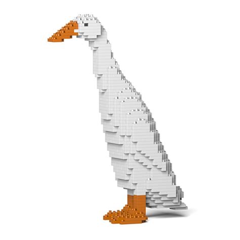 Jekca - Duck 01S - Lego - Sculpture - Construction - 4D - Brick Animals ...