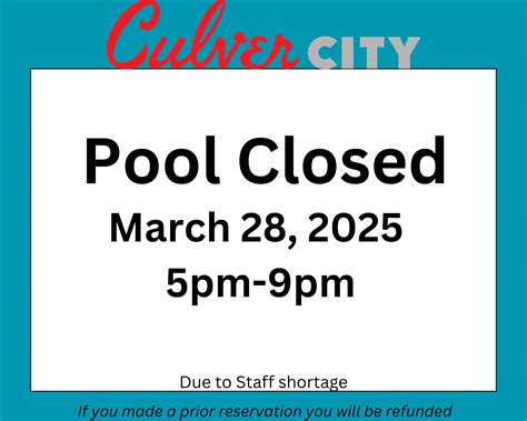 Culver City Municipal Pool | Culver City CA