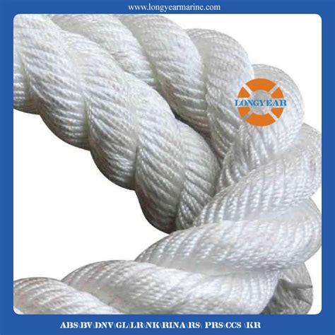 Thick 68mm 8 Strand Marine Mooring PE Polypropylene Monofilament Hawser