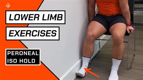 Peroneal Isometric Hold Ankle Sprain Rehab Exercises Youtube