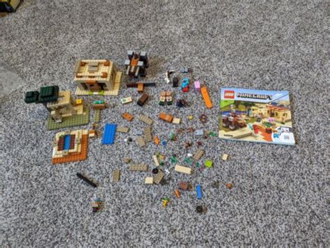 Lego Minecraft The Illager Raid Sold As Is In Photos Ebay