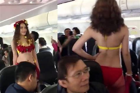 Vietjet Holds In Flight Bikini Show To Celebrate Launch Of Bangkok Da