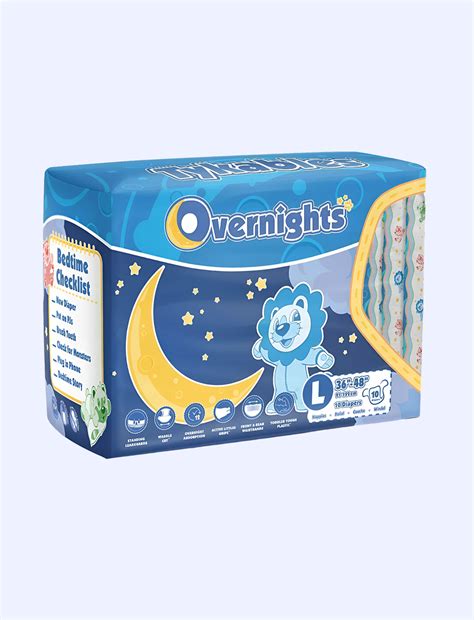 Tykables Overnights Plastic Diapers Diaper Minister