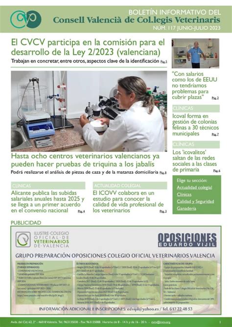 Cvcv Consell Valenci De Collegis Veterinaris