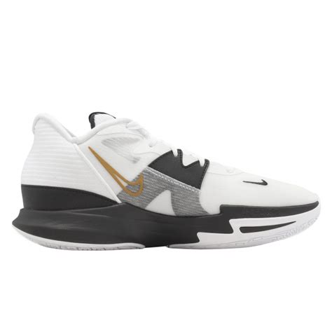 Nike Kyrie Low 5 White Black Gold DJ6014101 - KicksOnFire.com