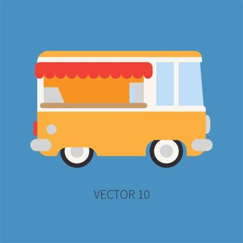 Plain Food Truck Stock Photos Pictures And Royalty Free Images Istock