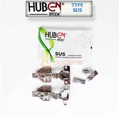 Jual Huben Sus Engsel Sendok Stainless Steel Slow Motion Engsel Pintu