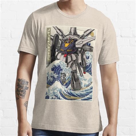 Hokusai Providence Gundam T Shirt For Sale By Tonchop Redbubble