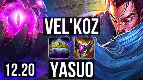 Vel Koz Vs Yasuo Mid Rank Vel Koz M Mastery