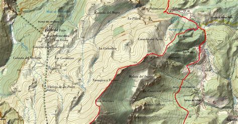 Club De Monta A Sierra De Alcaraz Mapa Y Perfil De La Ruta Subida Al