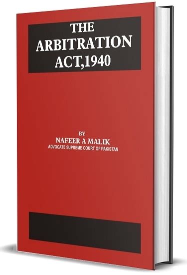 Petiwala Books The Arbitration Act 1940