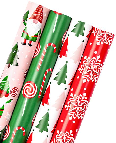 Green Christmas Wrapping Paper