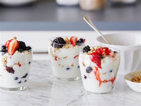 Yogurt And Fruit Parfaits Recipe Rachael Ray Food Network