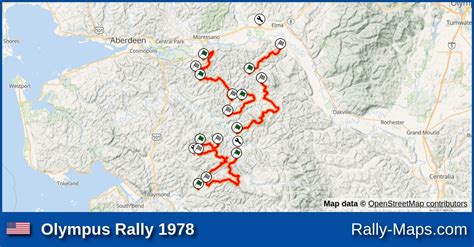 Maps Olympus Rally 1978 Rally