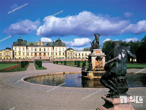 Royal Palace Of Drottningholm Stockholm Sweden Stock Photo Picture