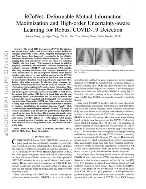 Rconet Deformable Mutual Information Maximization And High Order