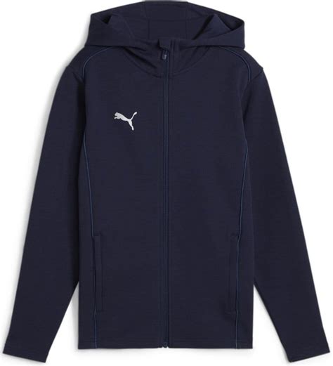 Sweatshirt Capuz Puma Teamfinal Casuals Hooded Jkt Jr Teamsports Pt