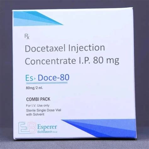 ES DOCE 80 At Rs 1600 Vial Docetaxel Injection In Nagpur ID