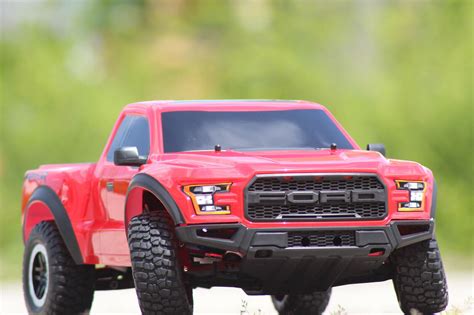 Traxxas 58094 1 Ford Raptor F 150 Rot Rtr 110 24ghz Mit Akku And Lader 2wd Neu Ebay