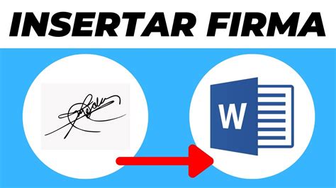 Cómo INSERTAR una FIRMA DIGITAL en WORD 2024 Hacer Una Firma Digital