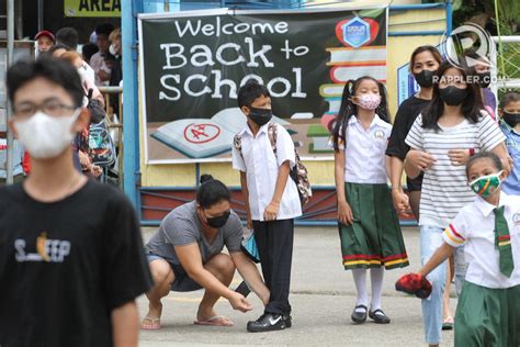 Rappler On Twitter Look Students At The Guadalupe Elementary School