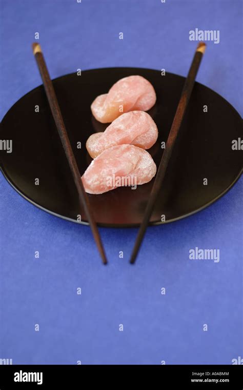 Japanese rice cake Stock Photo - Alamy