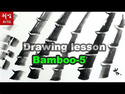 How To Draw Bamboo Stem With