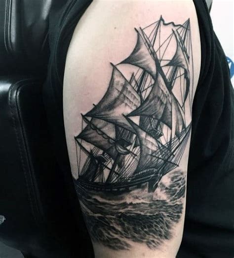 Top 75 Best Sailor Tattoos For Men - Classic Nautical Designs