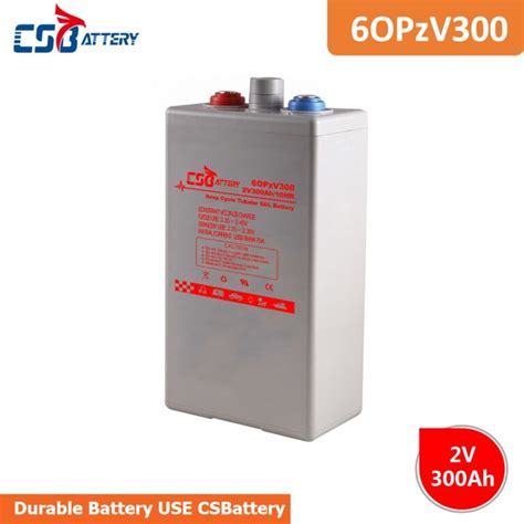 Opzv2 1200 2v 1200ah Tubular Deep Cycle Gel Opzv Battery